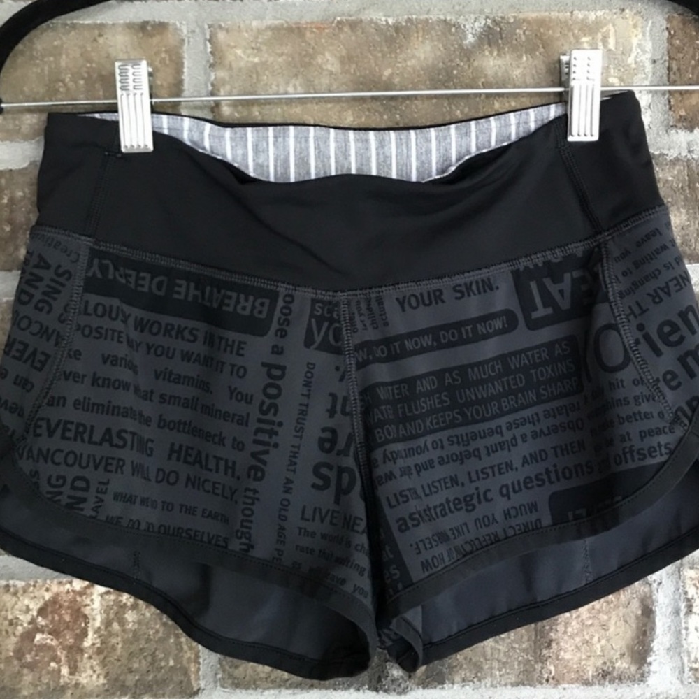 Lululemon Manifesto Speed Shorts